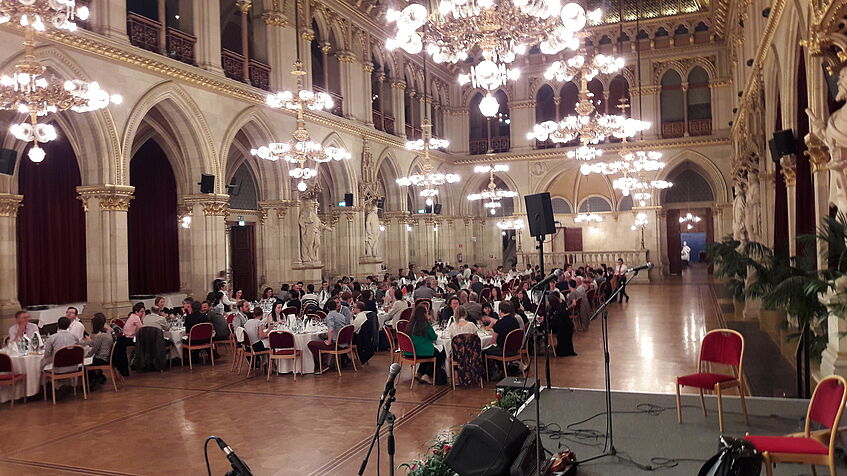 Dinner at the Vienna City Hall © Annika Schönauer