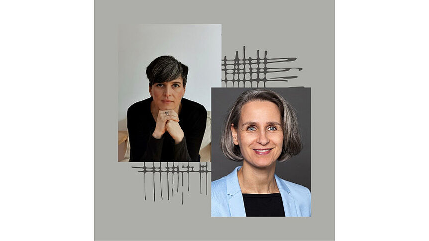 Eine Collage mit den Bildern von Emma Dowling und Ulrike Zartler