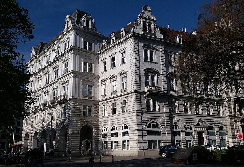 Gebäude des Instituts für Soziologie, Universität Wien, Rooseveltplatz 2, 1090 Wien