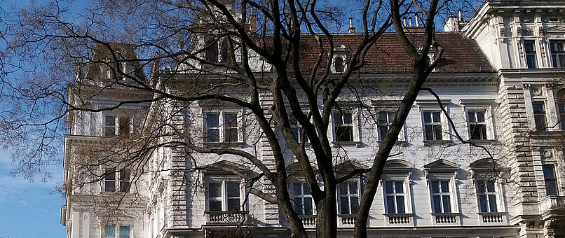 Gebäude des Instituts für Soziologie, Universität Wien, Rooseveltplatz 2, 1090 Wien