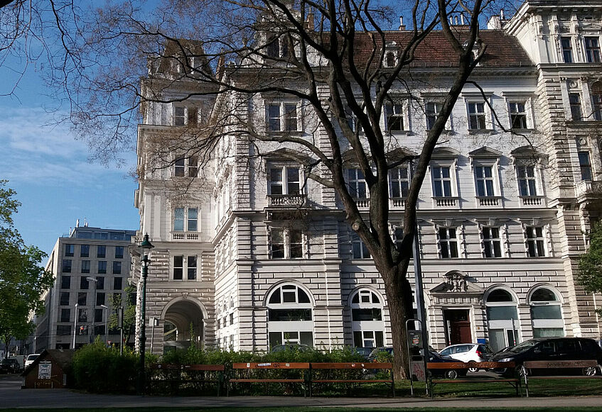 Gebäude des Instituts für Soziologie, Universität Wien, Rooseveltplatz 2, 1090 Wien