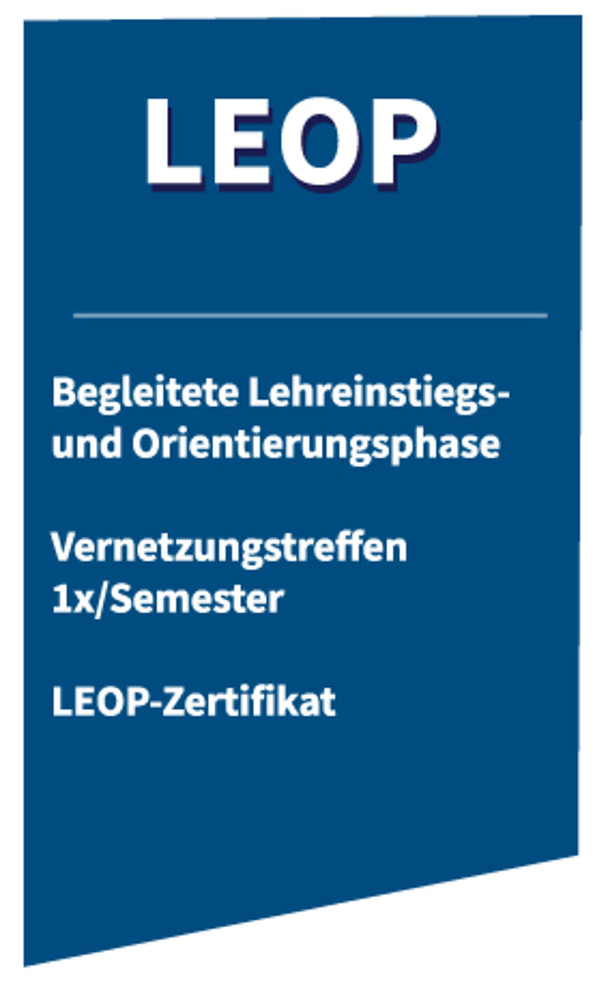 Säulen-Logo der Lehreinstiegs- und Orientierungsphase