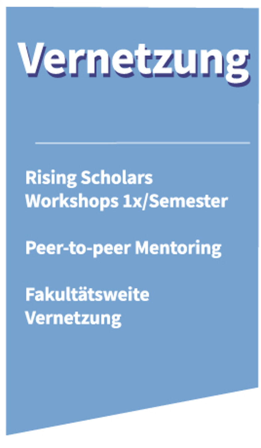 Säulen-Logo der Vernetzung von Rising Scholars