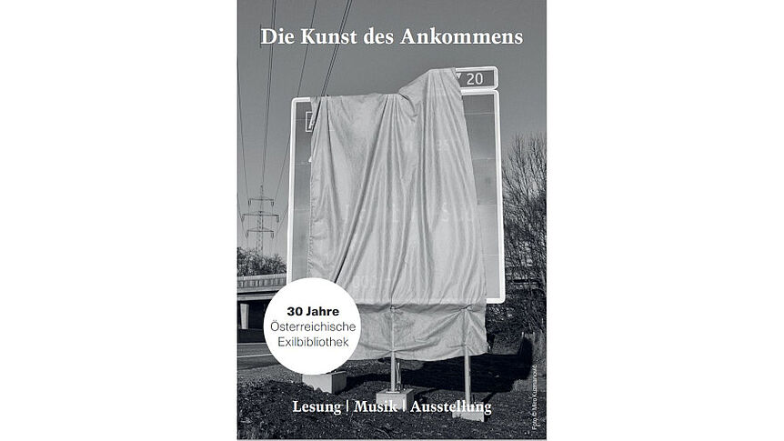 Flyer: Kunst des Ankommens