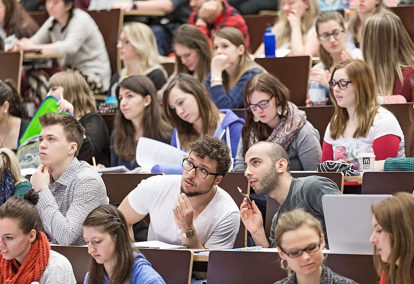 LV Hörsaal C1, Universität Wien, Copyright: © Universität Wien/derknopfdruecker.com