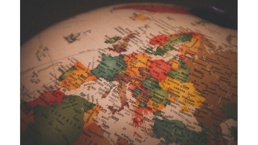 ©Christian Lue/unsplash Karte von Europa